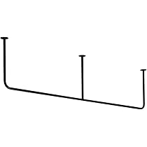 Amazon｜サンニード ワイドハンガーバー BK 黒 ブラック アイアン